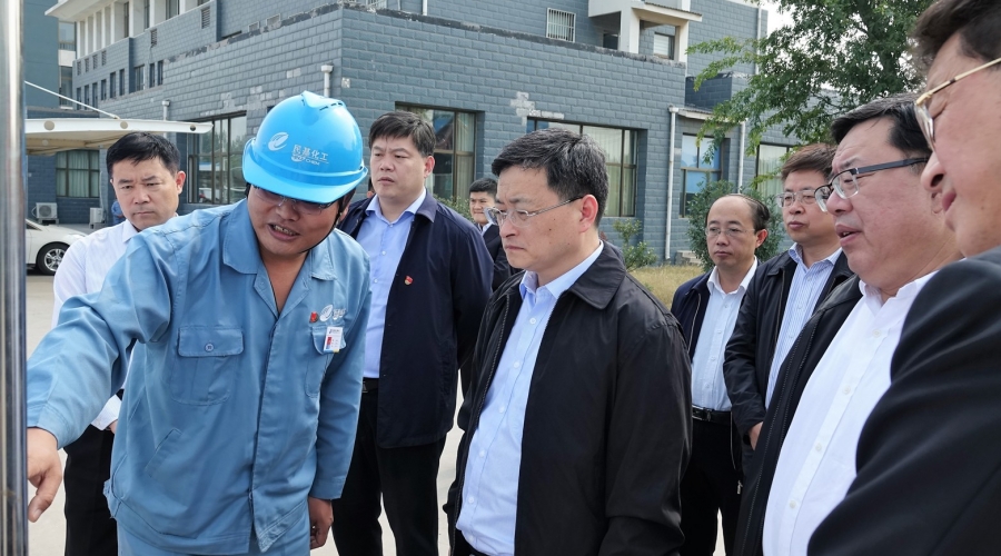 市委副書記、市長于海田來公司調(diào)研重大項目建設情況