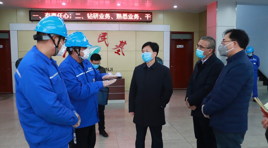 張店區(qū)委副書記、區(qū)長王學剛來公司檢查督導疫情防控工作
